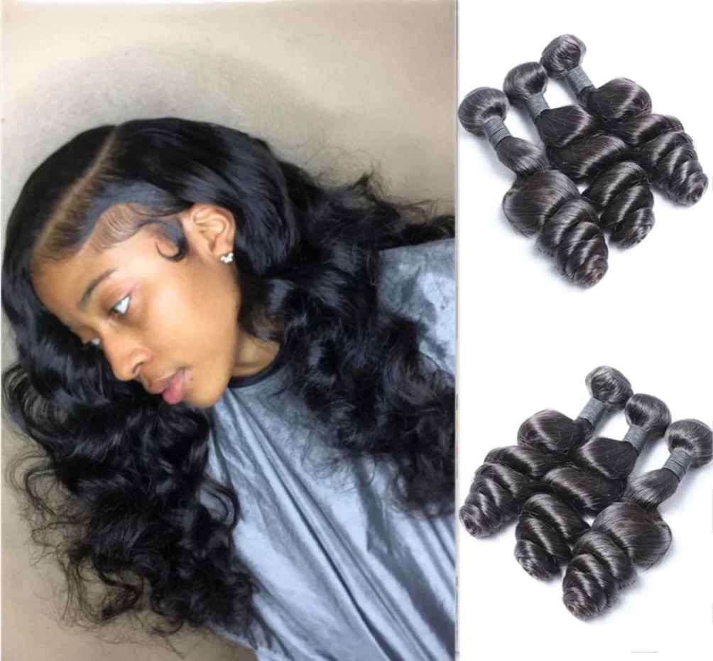 15A Brazilian Loose Wave 3 Bundles Deal